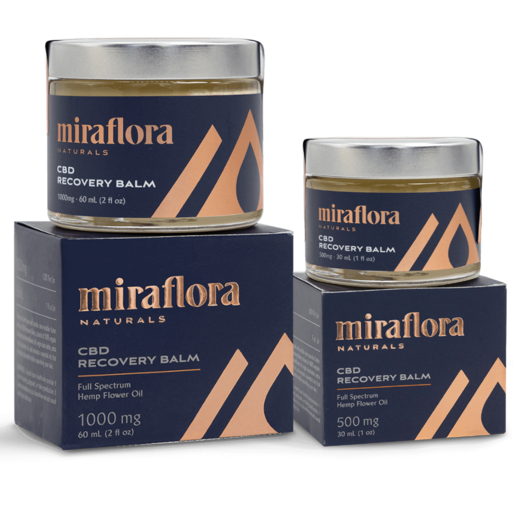 Miraflora Full Spectrum CBD Balm, Recovery