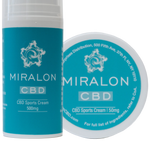 Miralon Broad Spectrum CBD Sports Cream - Cooling from CBD Emporium