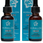 Miralon Broad Spectrum CBD Tincture - Peppermint from CBD Emporium