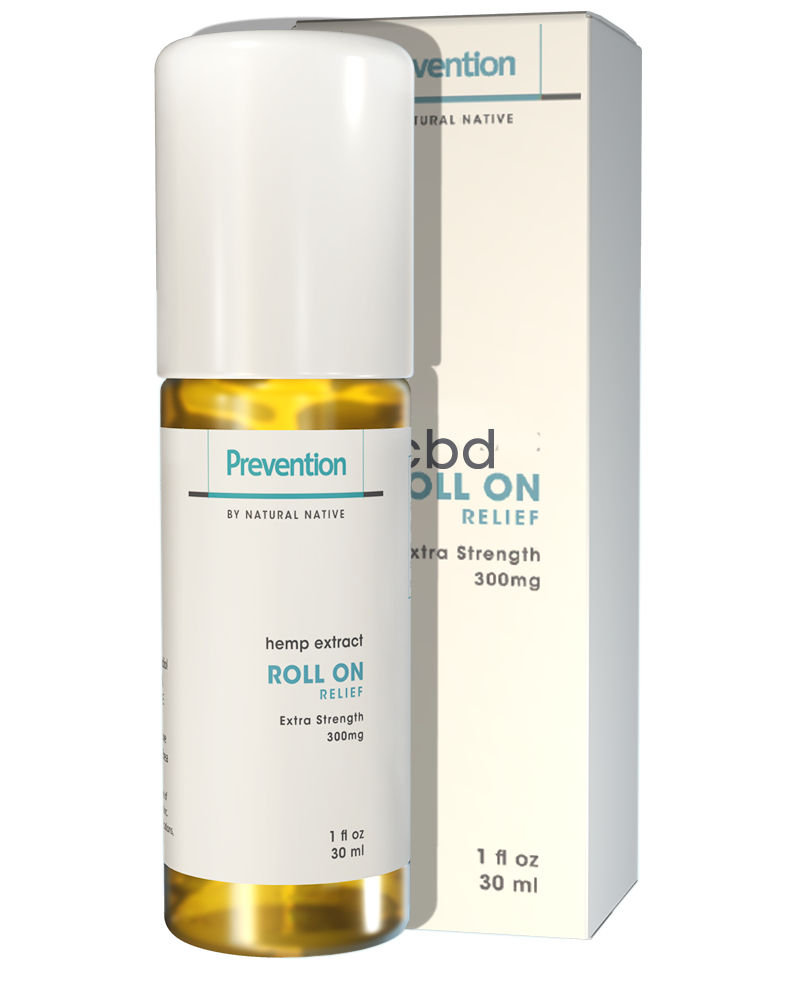 Prevention By Natural Native Full Spectrum CBD Roll On - 300mg, 1oz