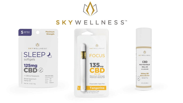 3 Sky Wellness CBD Products That Can Help Improve Your Wellness