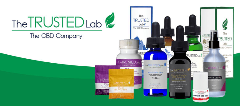 The Trusted Lab Line up of CBD Products at CBD Emporium Locations