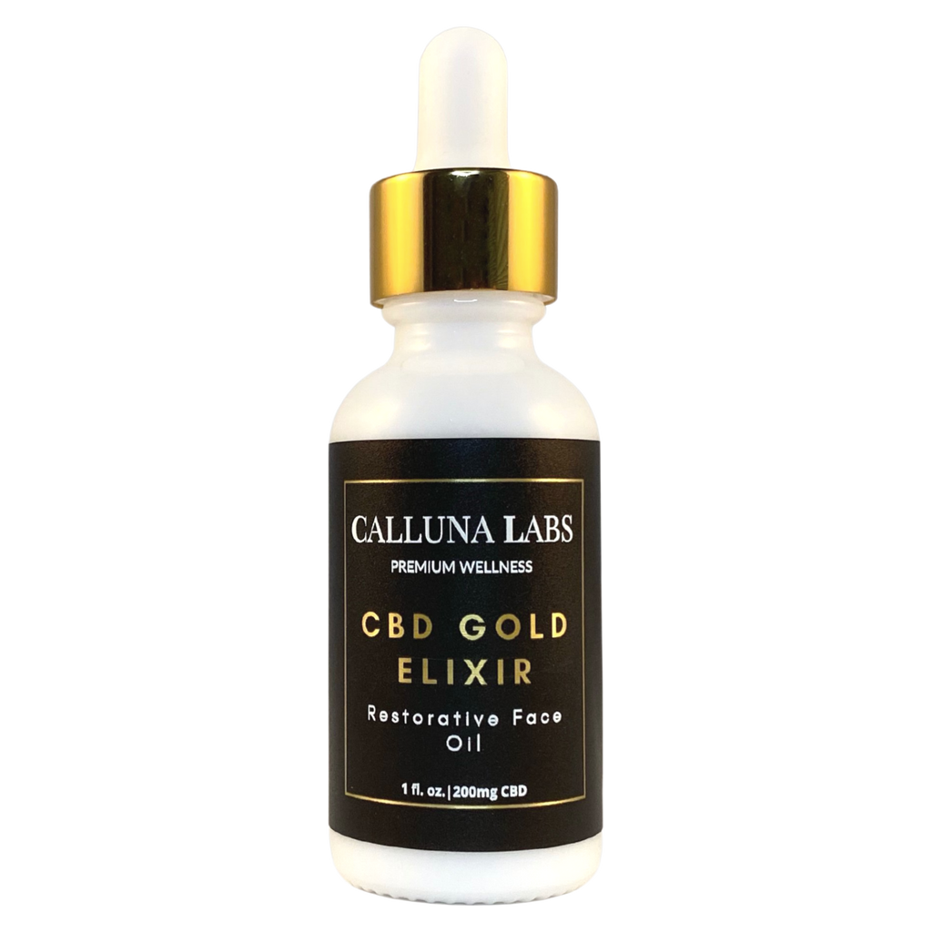 Calluna Labs CBD Gold Elixir Face Oil - 200mg, 1oz