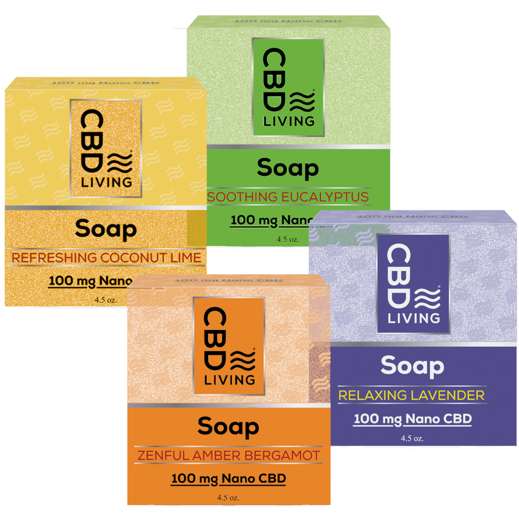 CBD Living Broad Spectrum Nano CBD Soap - 100mg