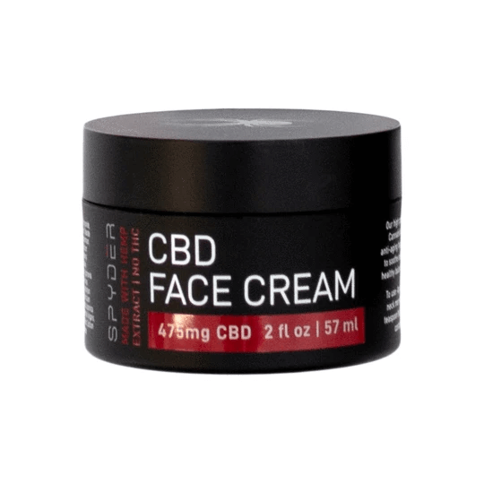 Spyder CBD Face Cream - 475mg, 2oz | CBD Emporium