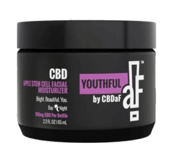 CBDaF! YOUTHFULaf CBD Moisturizer - 100mg, 2.2oz - CBD Emporium