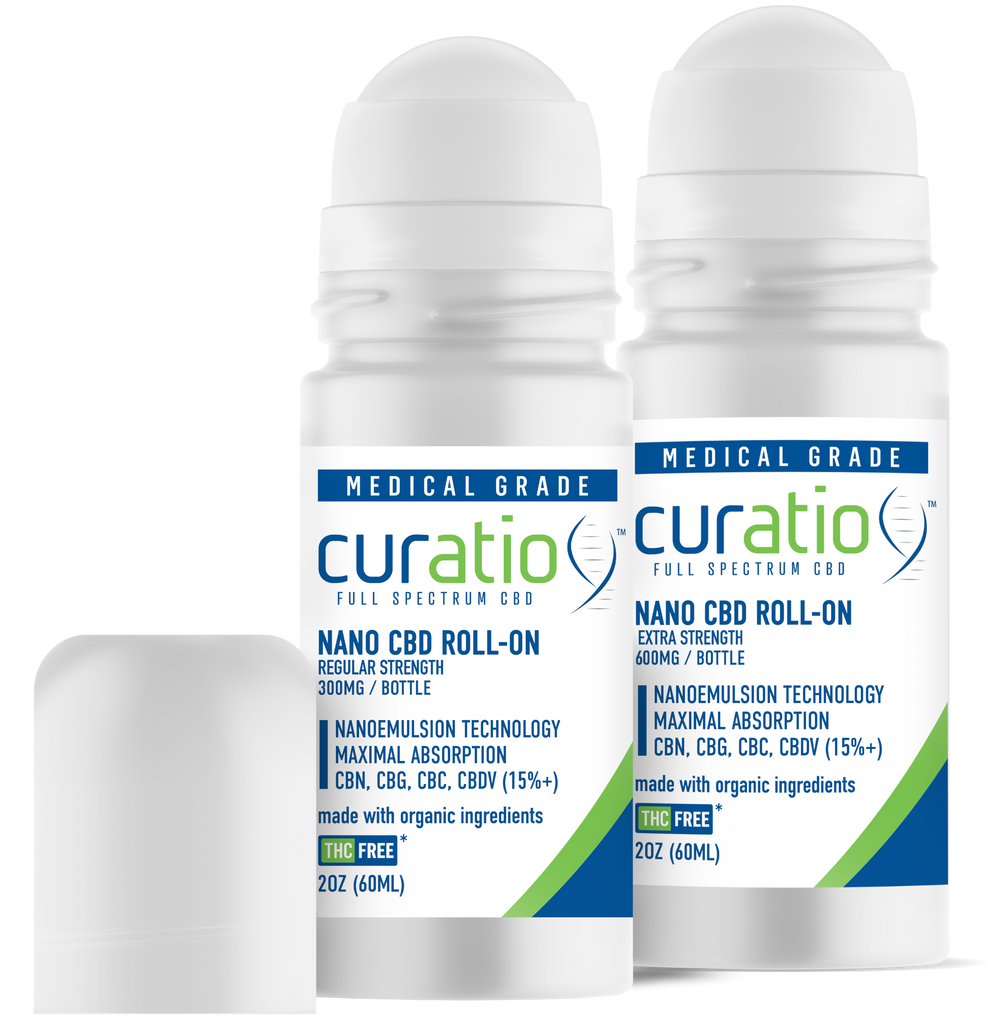 Curatio Broad Spectrum Nano CBD Roll-On (a Salve) made by Curatio CBD sold at CBD Emporium