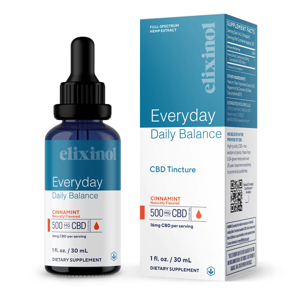 Elixinol Full Spectrum Tincture - Cinnamint (a Tincture) made by Elixinol sold at CBD Emporium