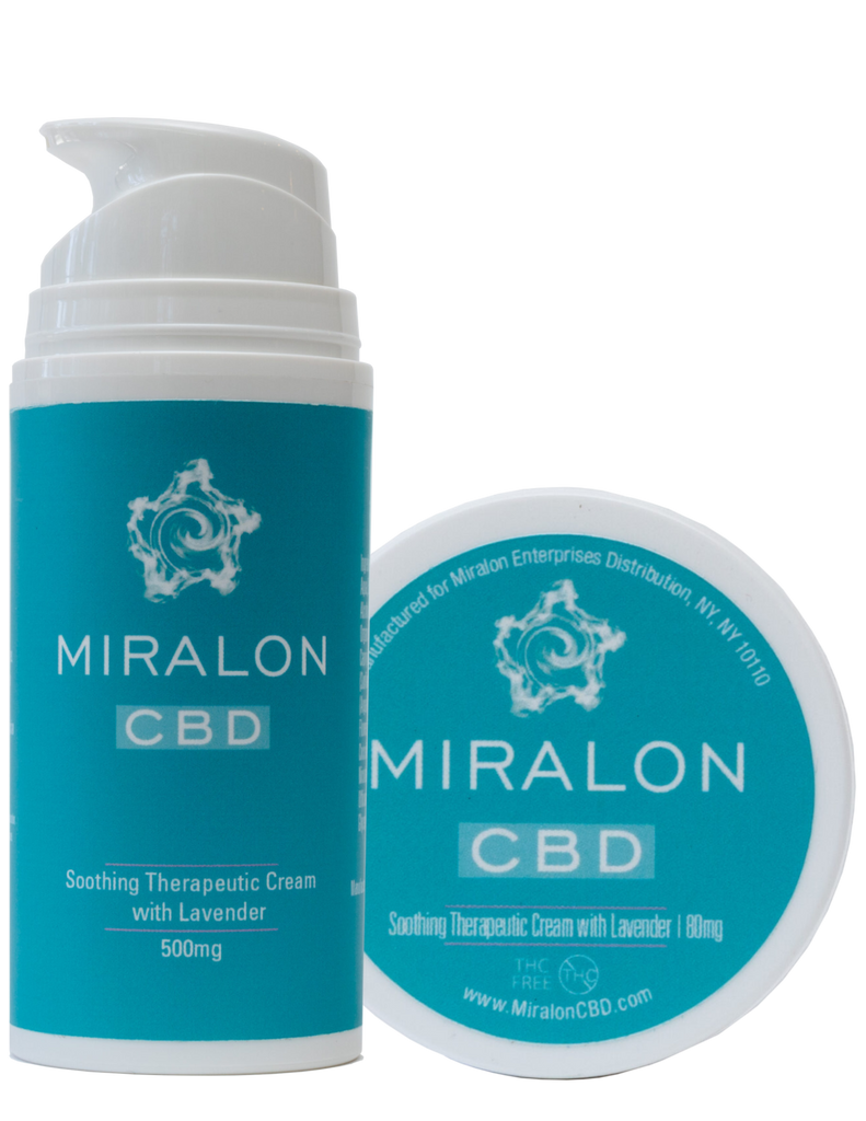Miralon Broad Spectrum CBD Therapeutic Lotion - Lavender (a Lotion) made by Miralon sold at CBD Emporium