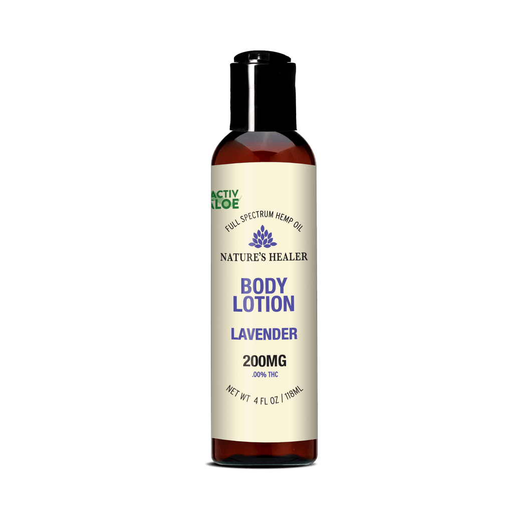 Nature's Healer Body Lotion - Lavender, 200mg (a Lotion) made by Nature's Healer sold at CBD Emporium