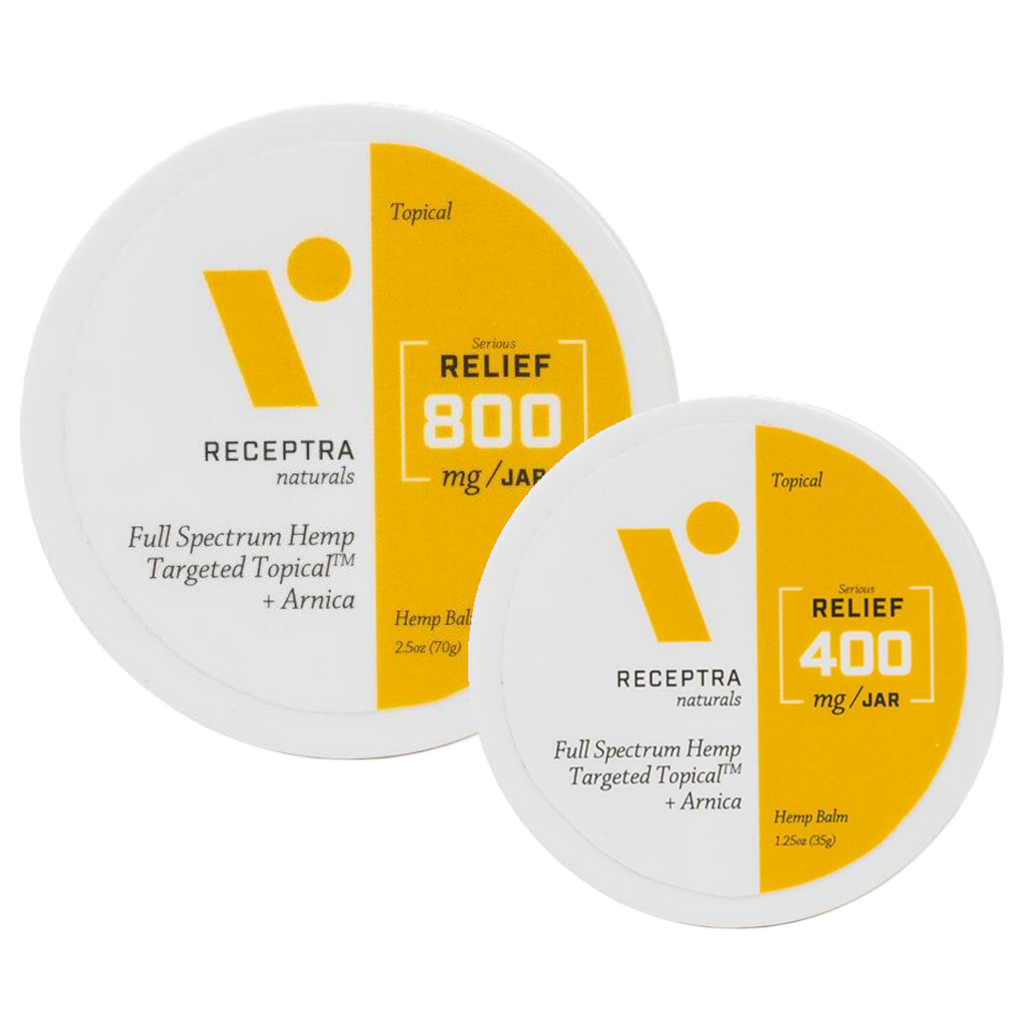 Receptra Naturals Full Spectrum CBD Balm, Arnica