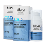Tikva Full Spectrum CBD Relief Cream - Menthol from CBD Emporium