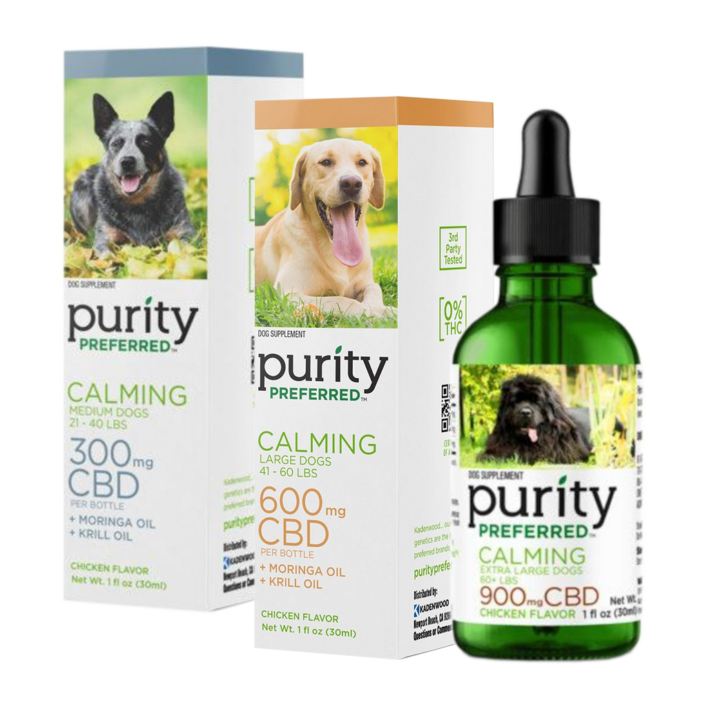 Purity Preferred Calming Pet Tincture for Dogs, Chicken Flavored
